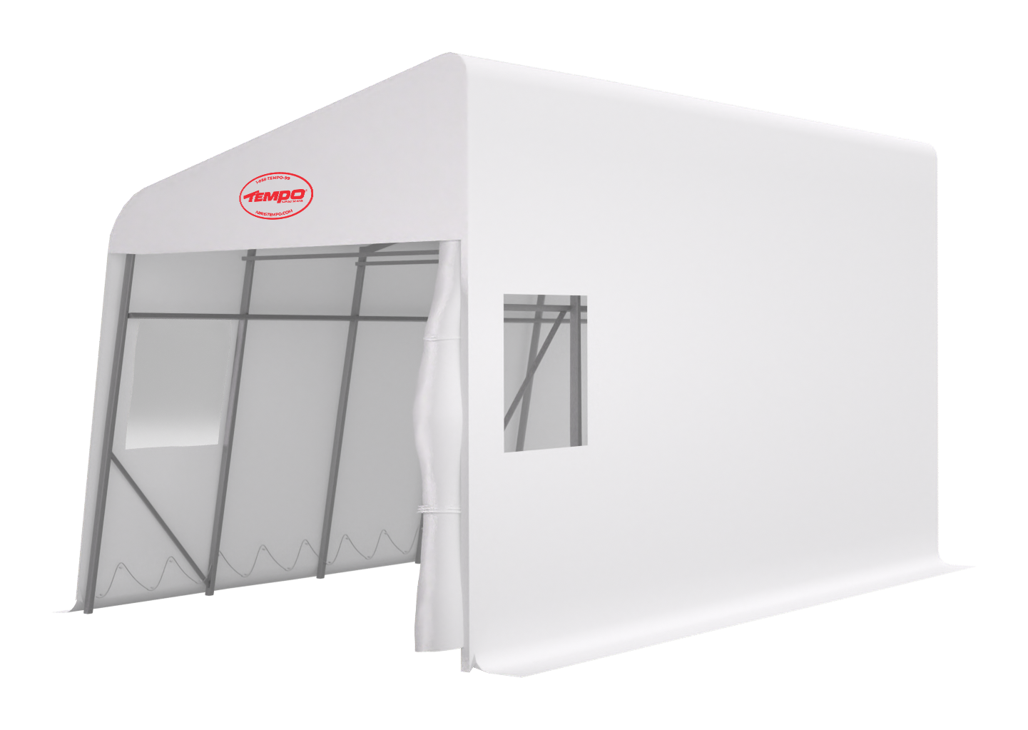 Toiles pour abris monopente