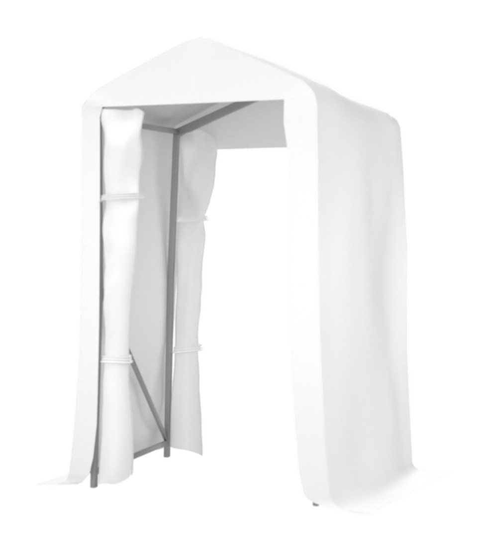 Abri TEMPO Portique 51" x 41", 1 Porte*