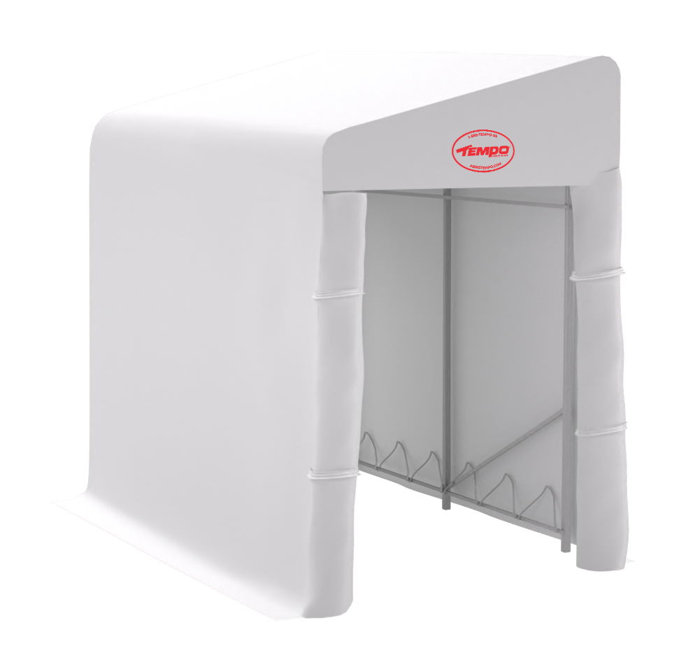Mini Single-Slope Shelter 12’