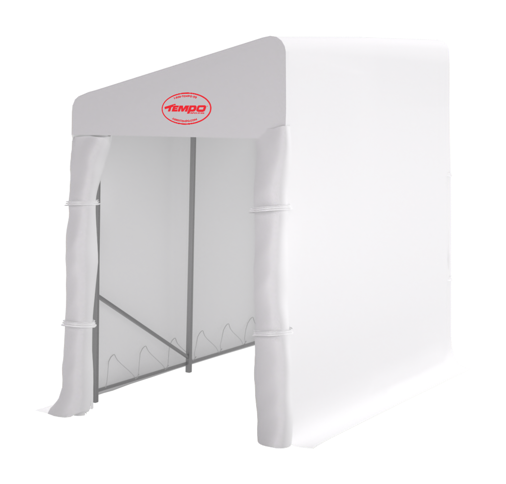 Mini single-slope shelter 8’
