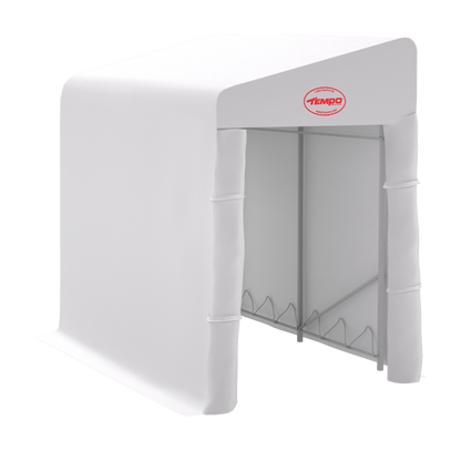 Mini single-slope shelter 8’