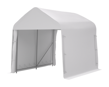 Utility shelter 08' x 10', 2 doors