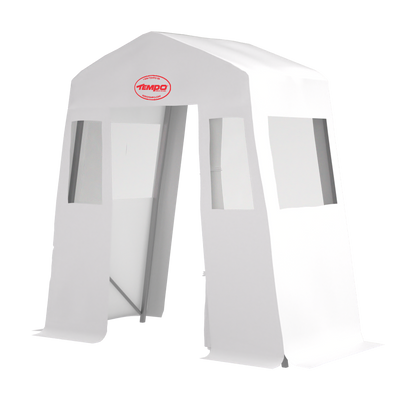 Abri TEMPO Vestibule 08' x 04', 1 Porte, 4 fenêtres