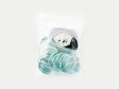 KIT QUINCAILLERIE PORTE CLIP DE BOUT (UNIVERSEL)