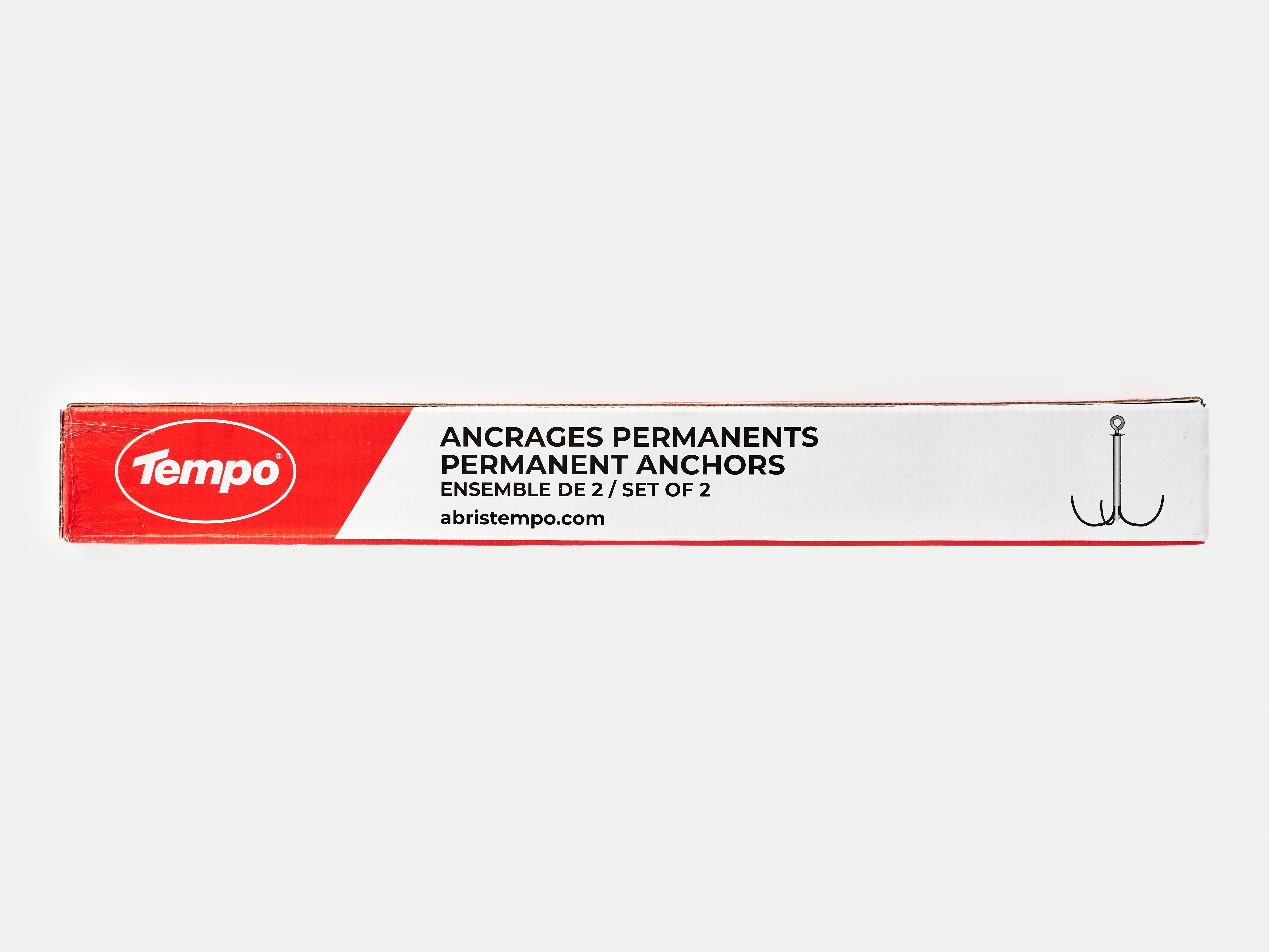 Ensemble de 2 Ancrages Permanents