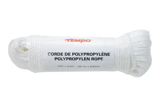 Paquets de corde 150 x 3/16