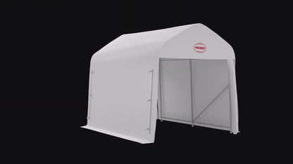 Utility shelter 08' x 10', 2 doors