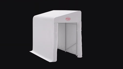 Mini single-slope shelter 8’